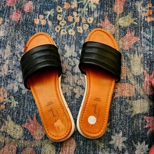 Mila paoli leather slide